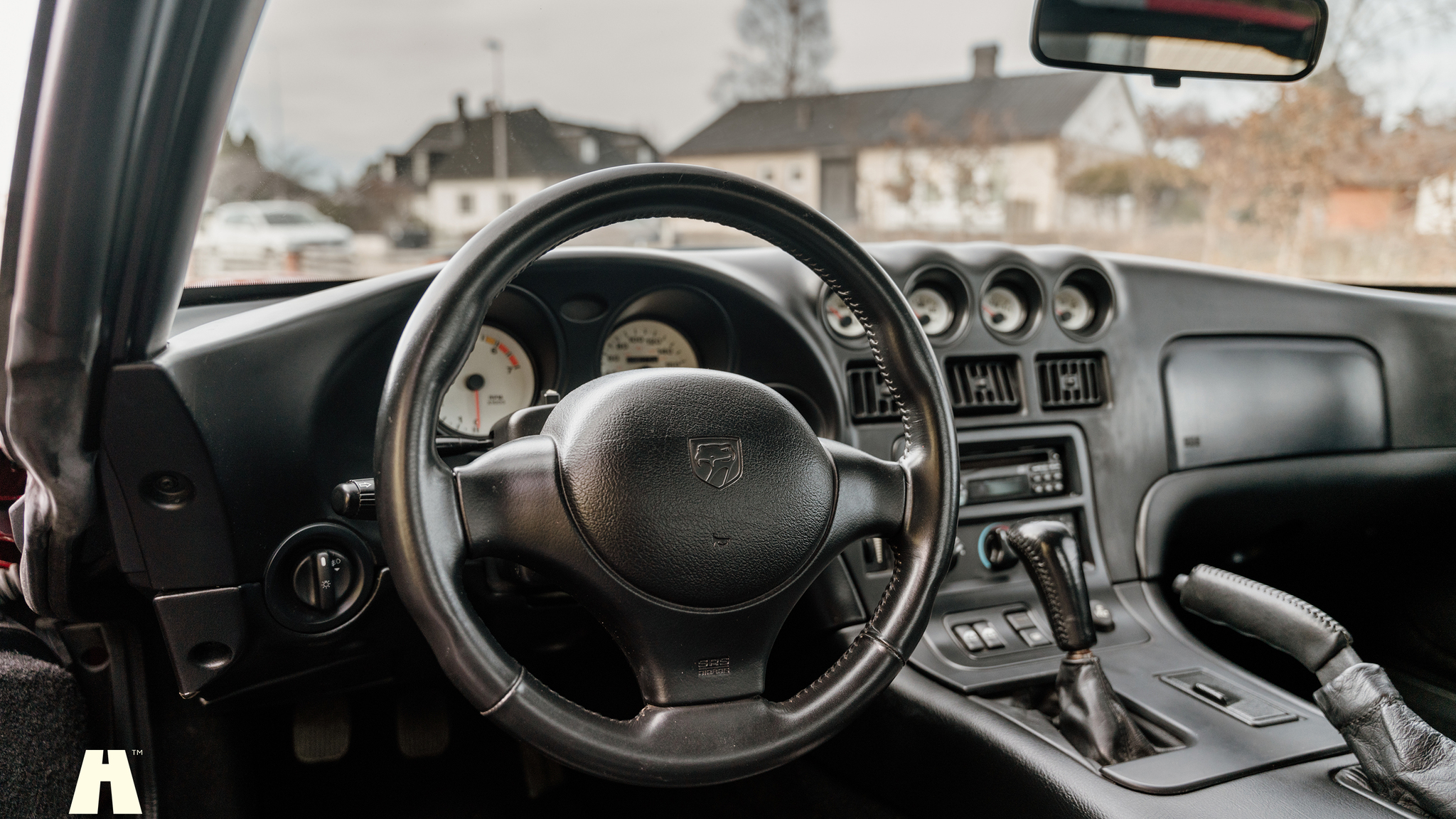 Interiörbild 1997 Dodge Viper GTS