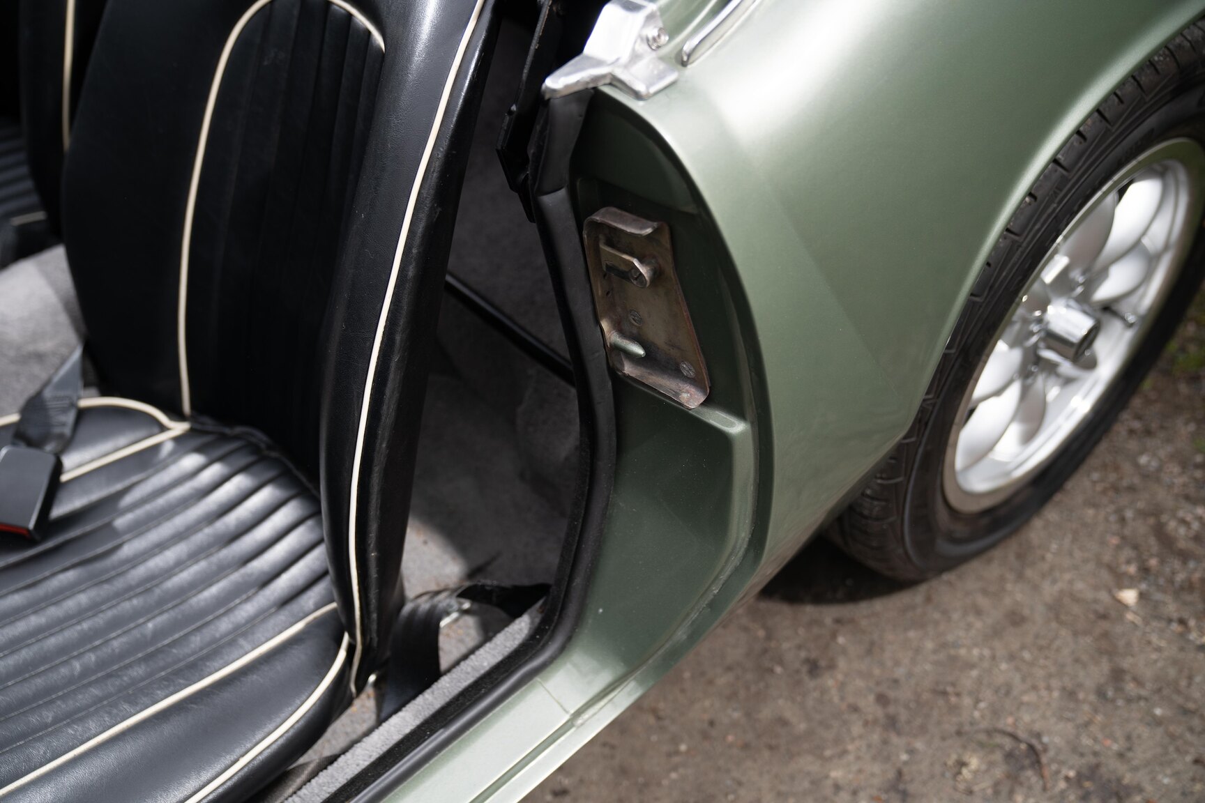 Interiörbild 1968 Triumph Spitfire