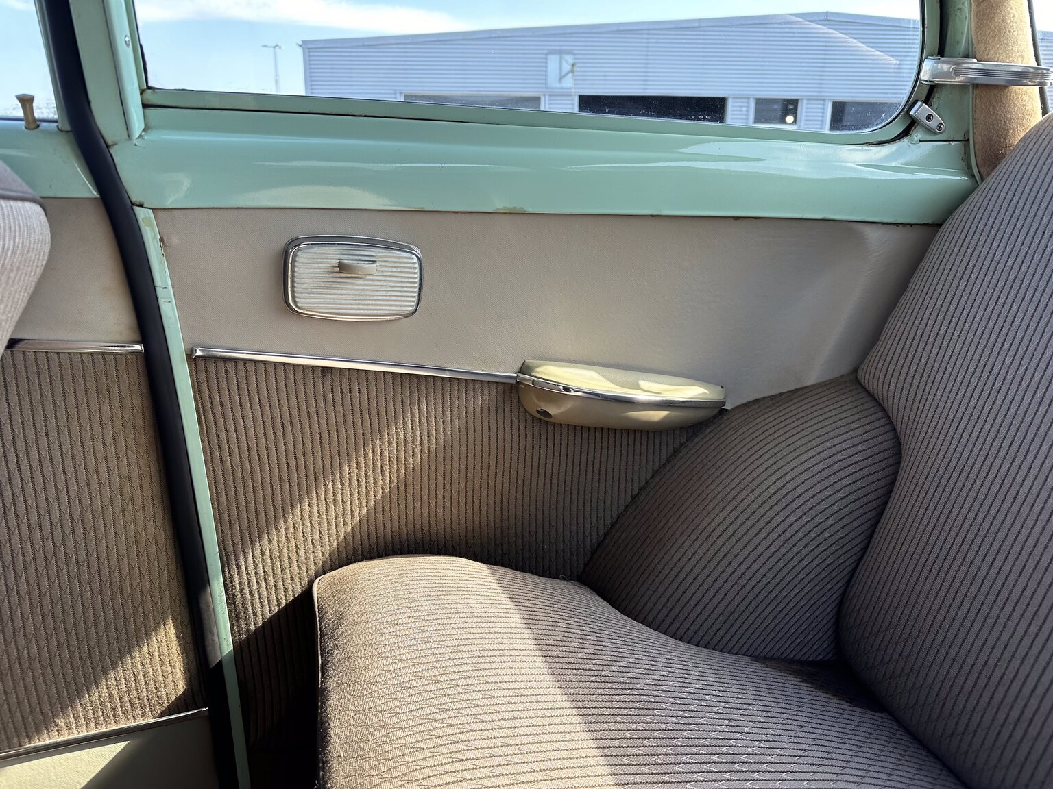 Innenraumfoto von 1956 Opel Olympia Rekord