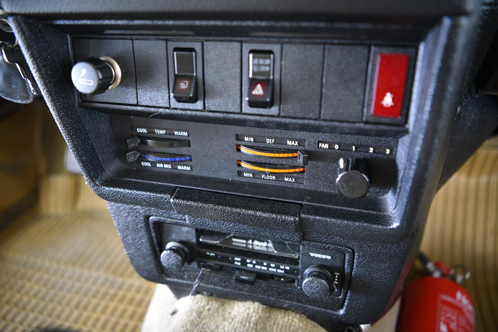 Innenraumfoto von 1986 Volvo 240 DL