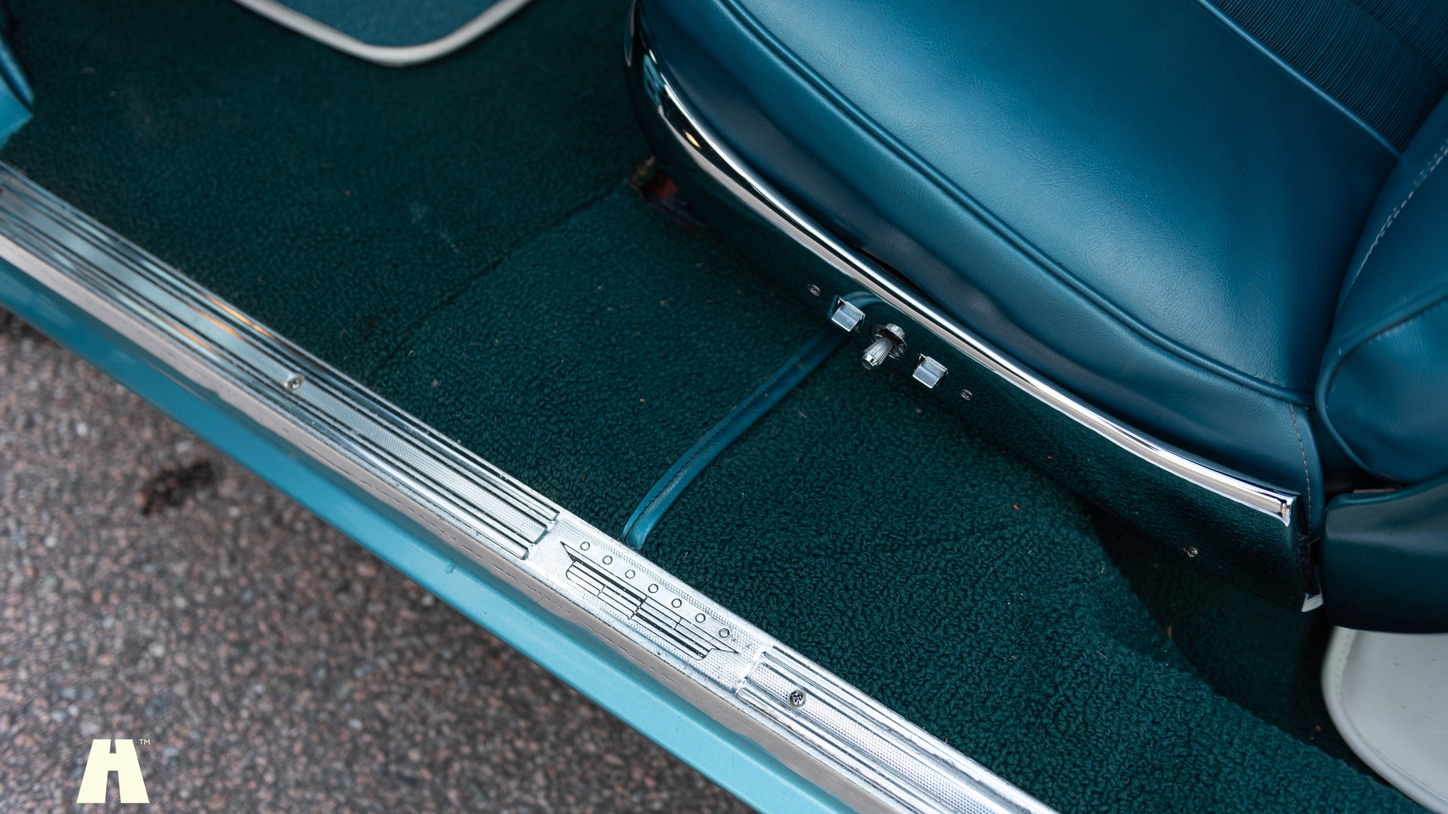Interiörbild 1959 Cadillac Coupé de Ville 6.4 V8