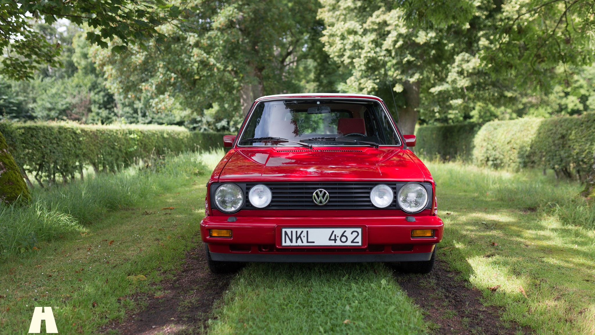 Exterior image of 1988 Volkswagen Golf GTI Cabriolet