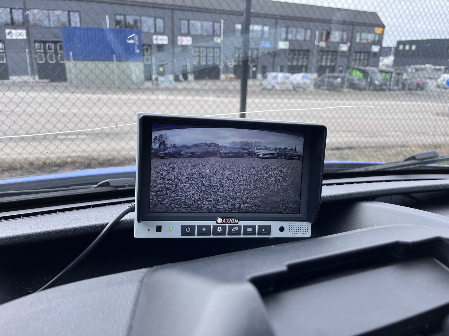 Interiörbild 2022 Ford Transit fordonstransport