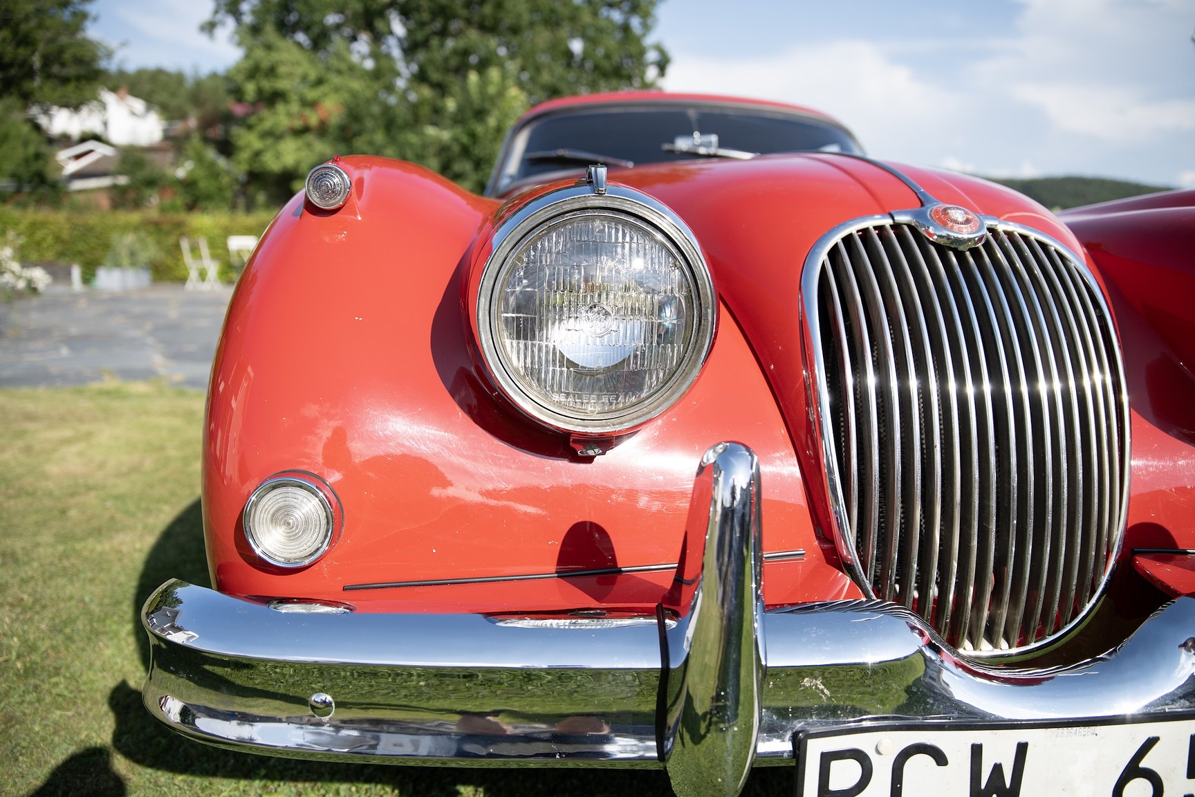 Exterior image of 1959 Jaguar XK 150