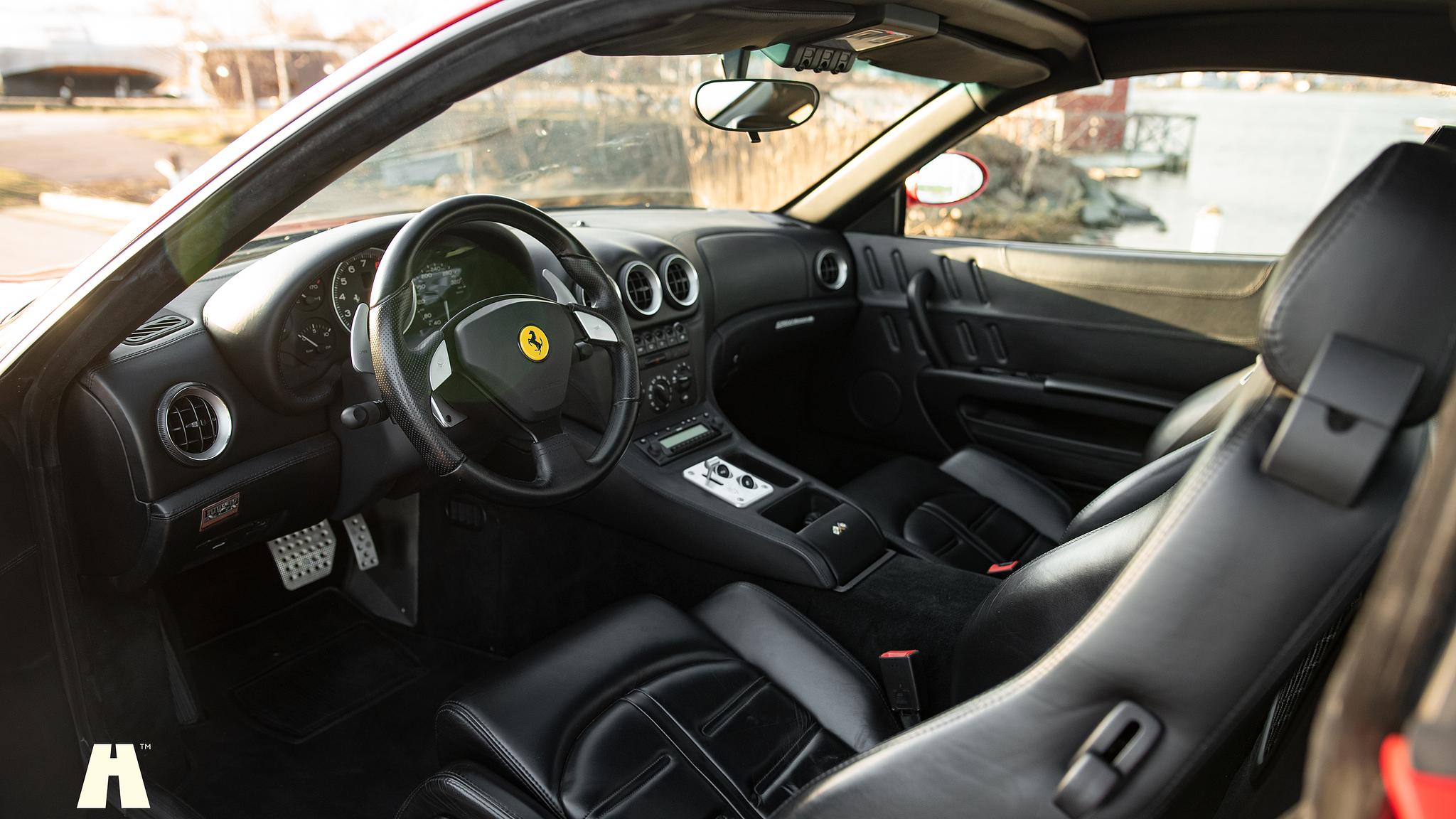 Interiörbild 2004 Ferrari 575M Maranello F1