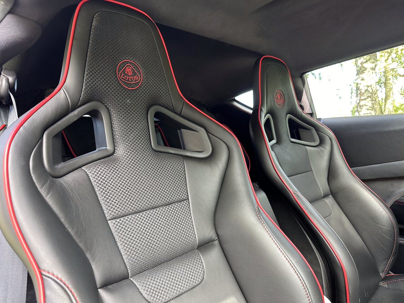 Interiörbild 2015 Lotus Evora S