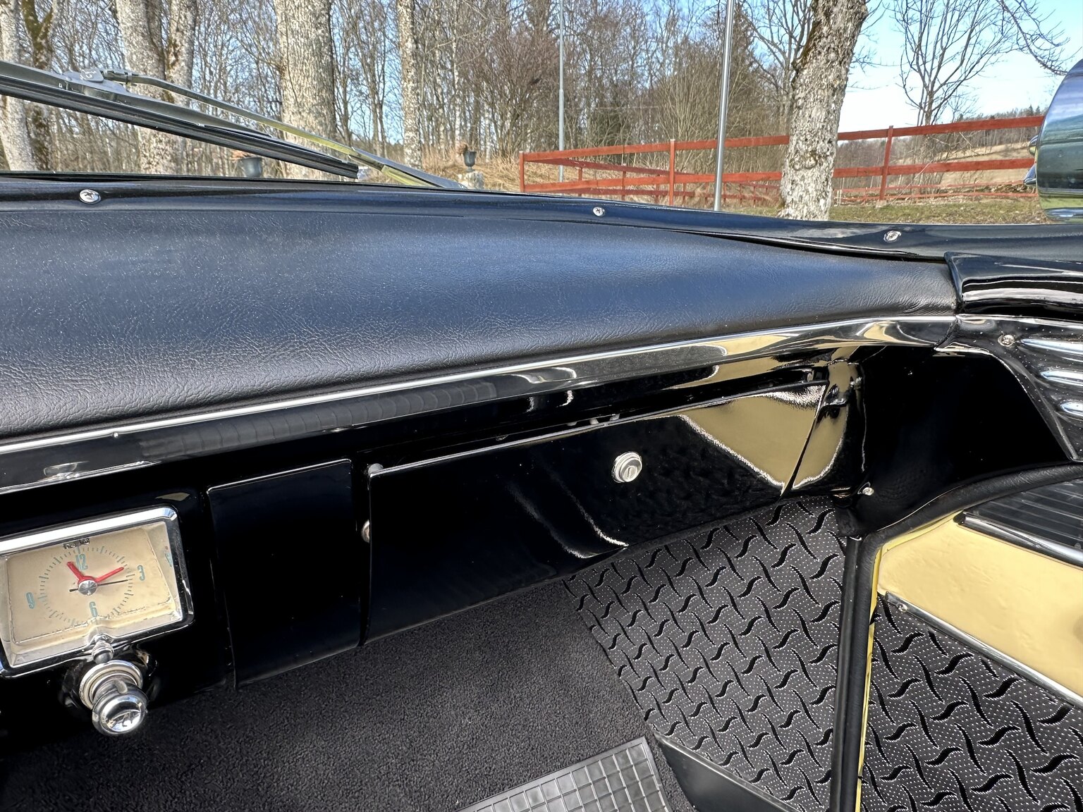 Interiörbild 1955 Mercury Montclair