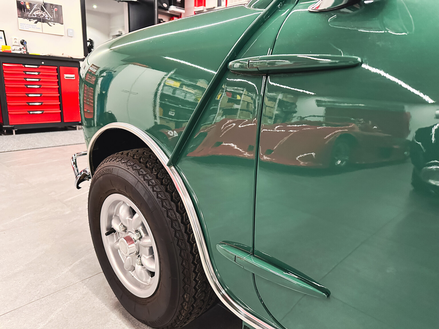 Exteriörbild på 1965 Austin Cooper