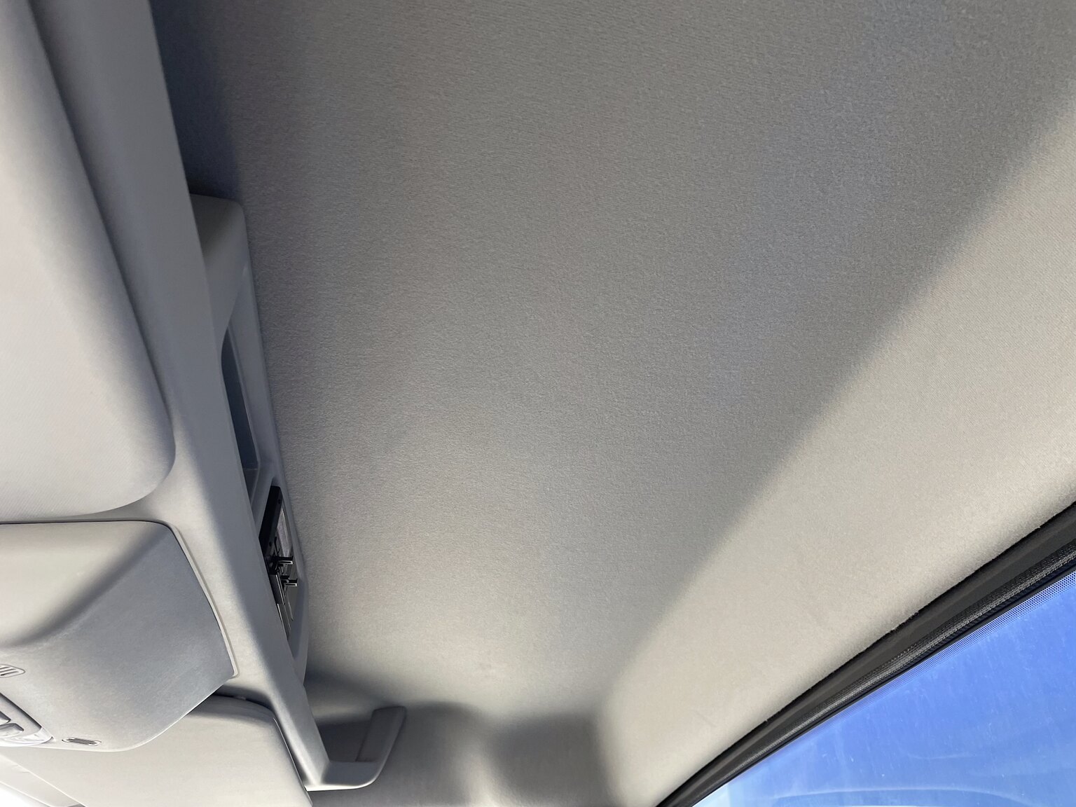 Interiörbild 2022 Ford Transit fordonstransport