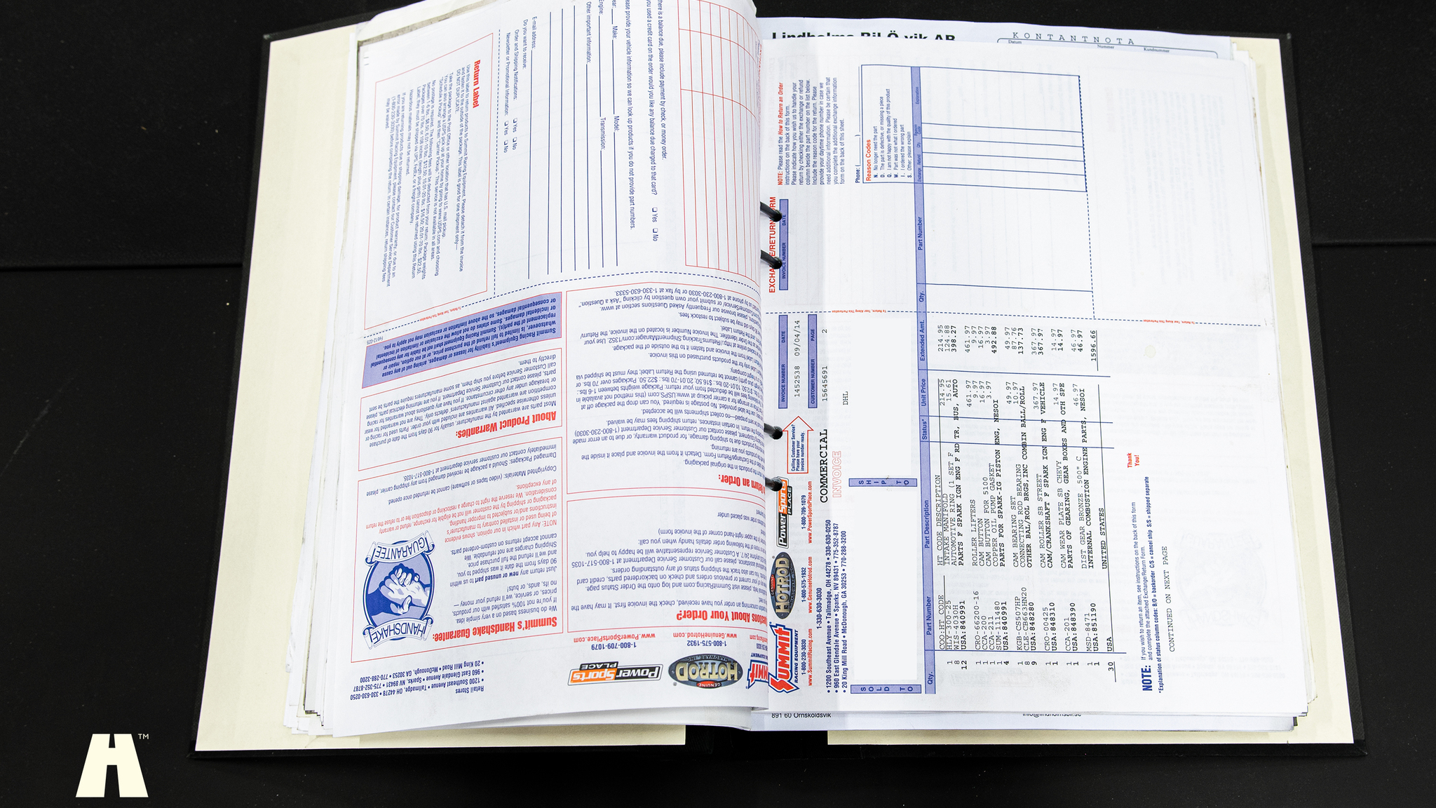 Documentation for 1968 Chevrolet Camaro Resto