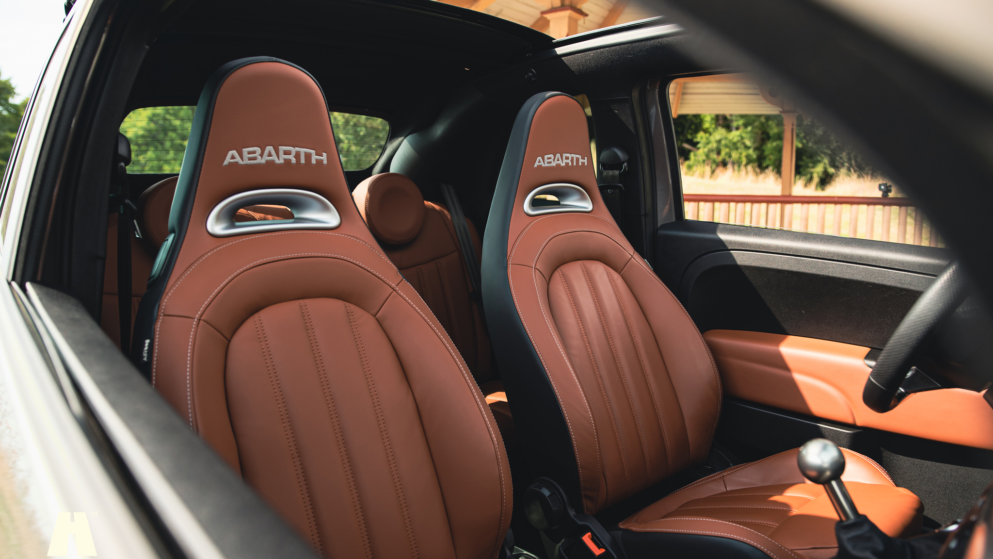 Interiörbild 2018 Abarth 595 Turismo CAB