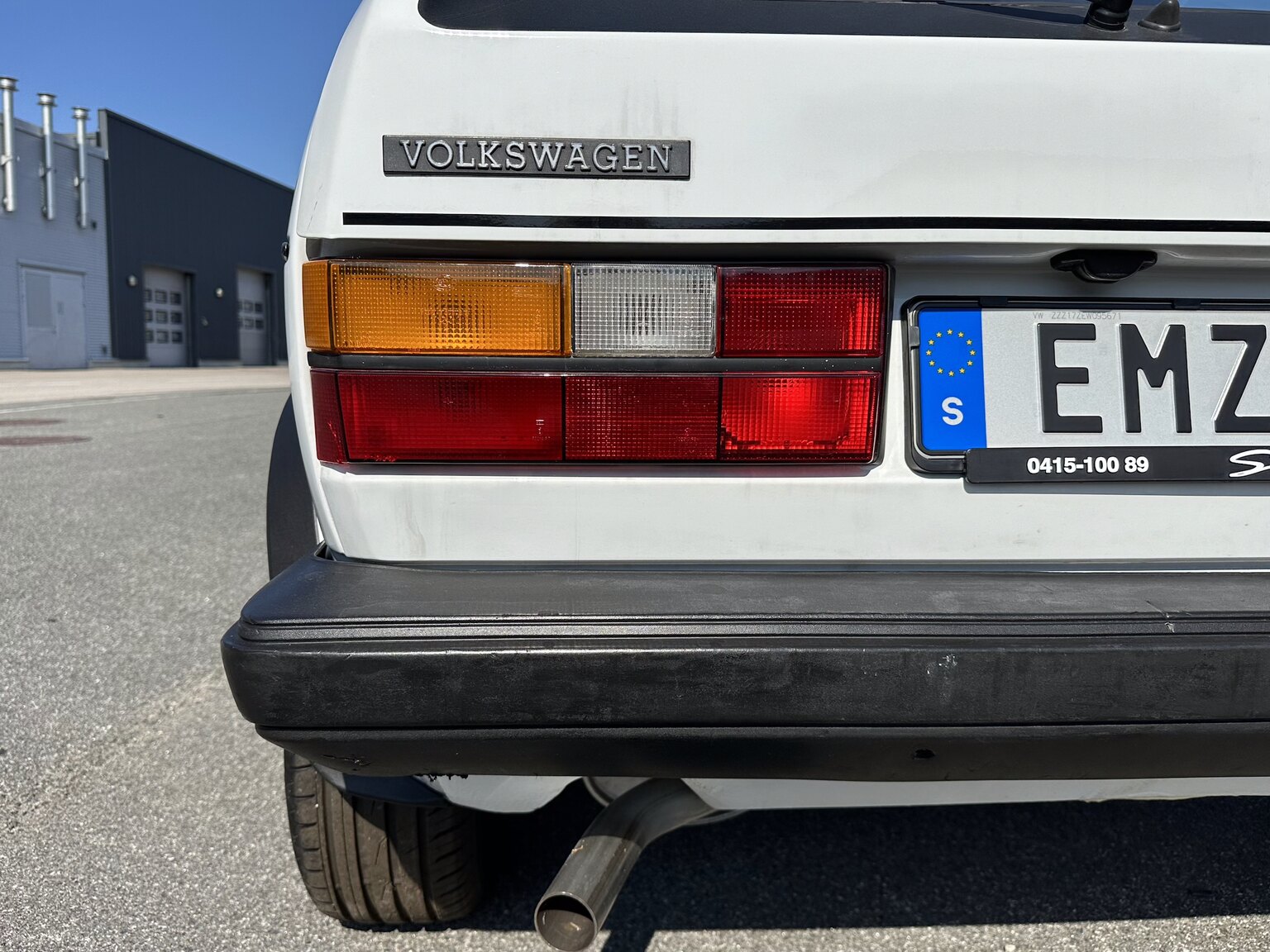 Exteriörbild på 1984 Volkswagen Golf GTI 