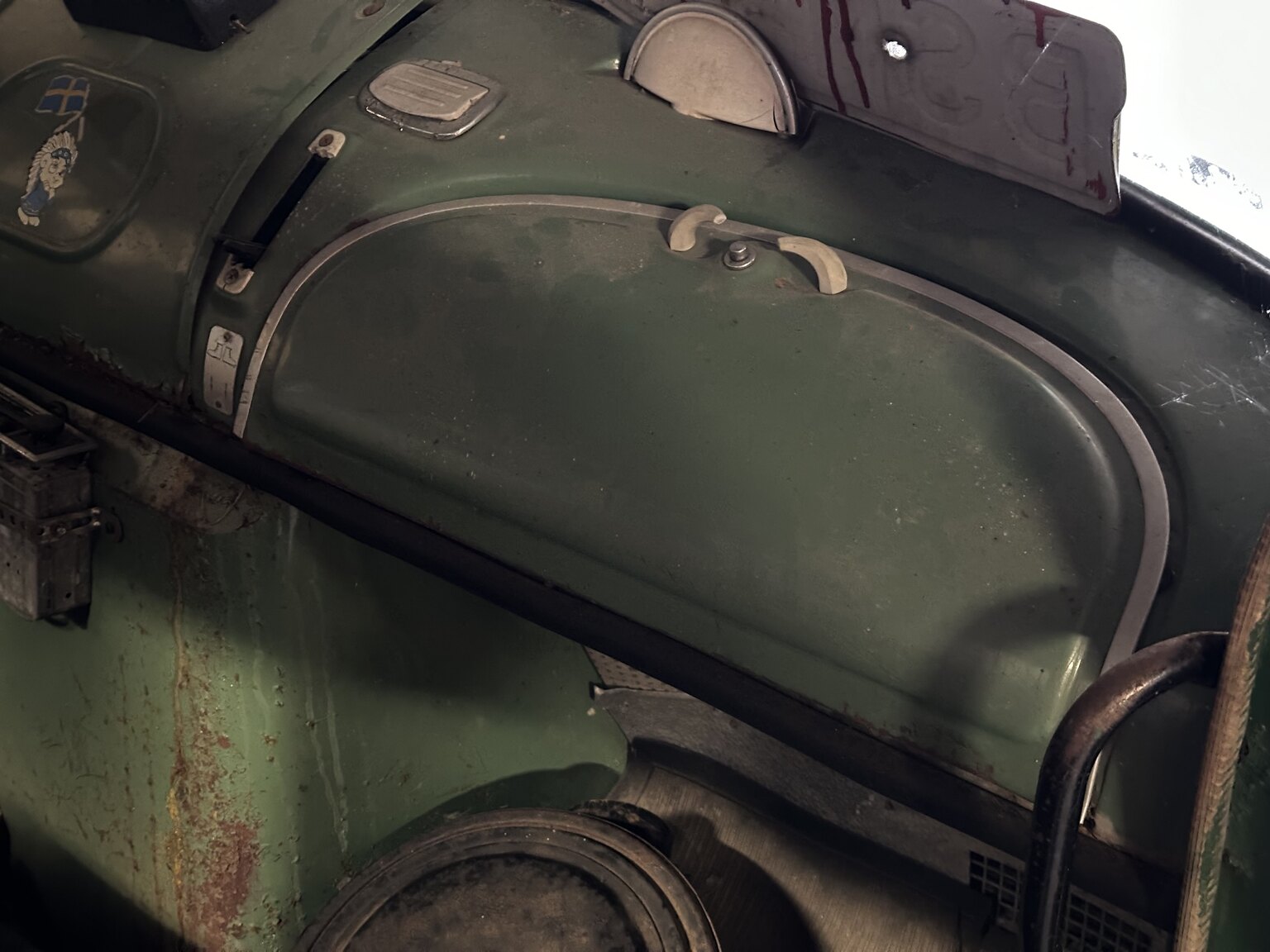 Interiörbild 1964 Mercedes-Benz L911