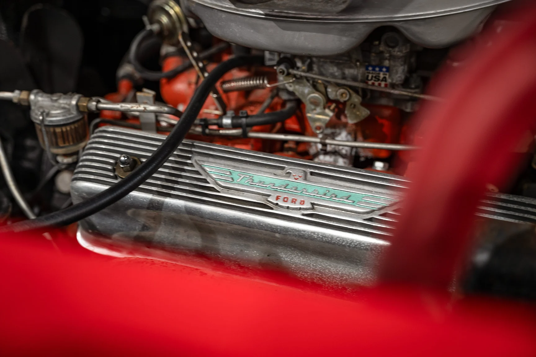 Image of 1956 Ford Fairline Sunliner V8 (2) mechanics