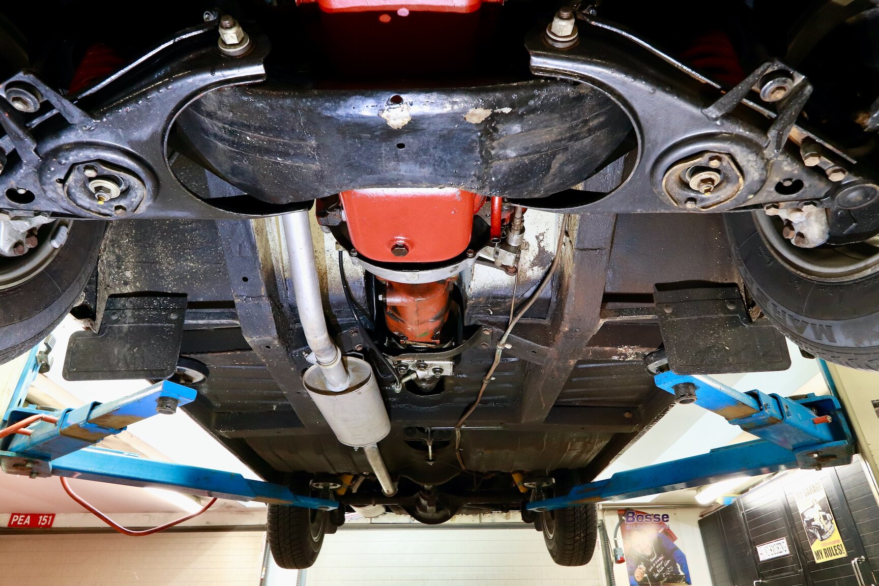 1964 Volvo P 1800S, Mekanik