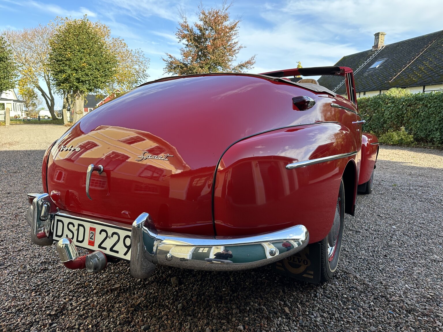 Exteriörbild på 1965 Volvo PV Cabriolet