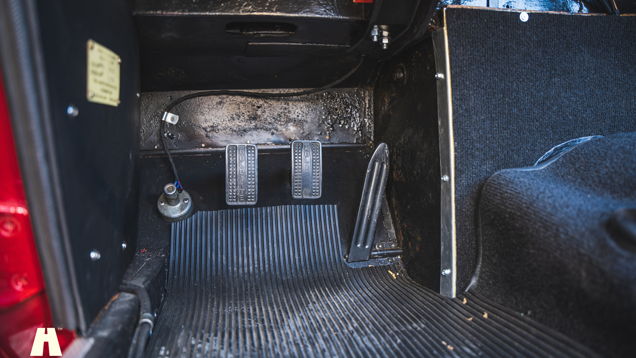 Interiörbild 1954 Austin Healey 100 BN1 (22)