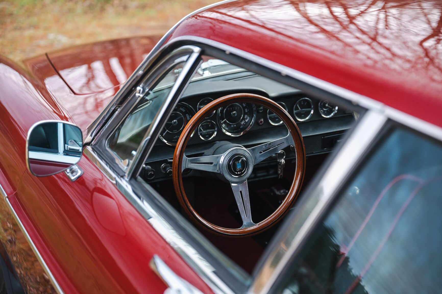 Interiörbild 1972 Volvo 1800 ES