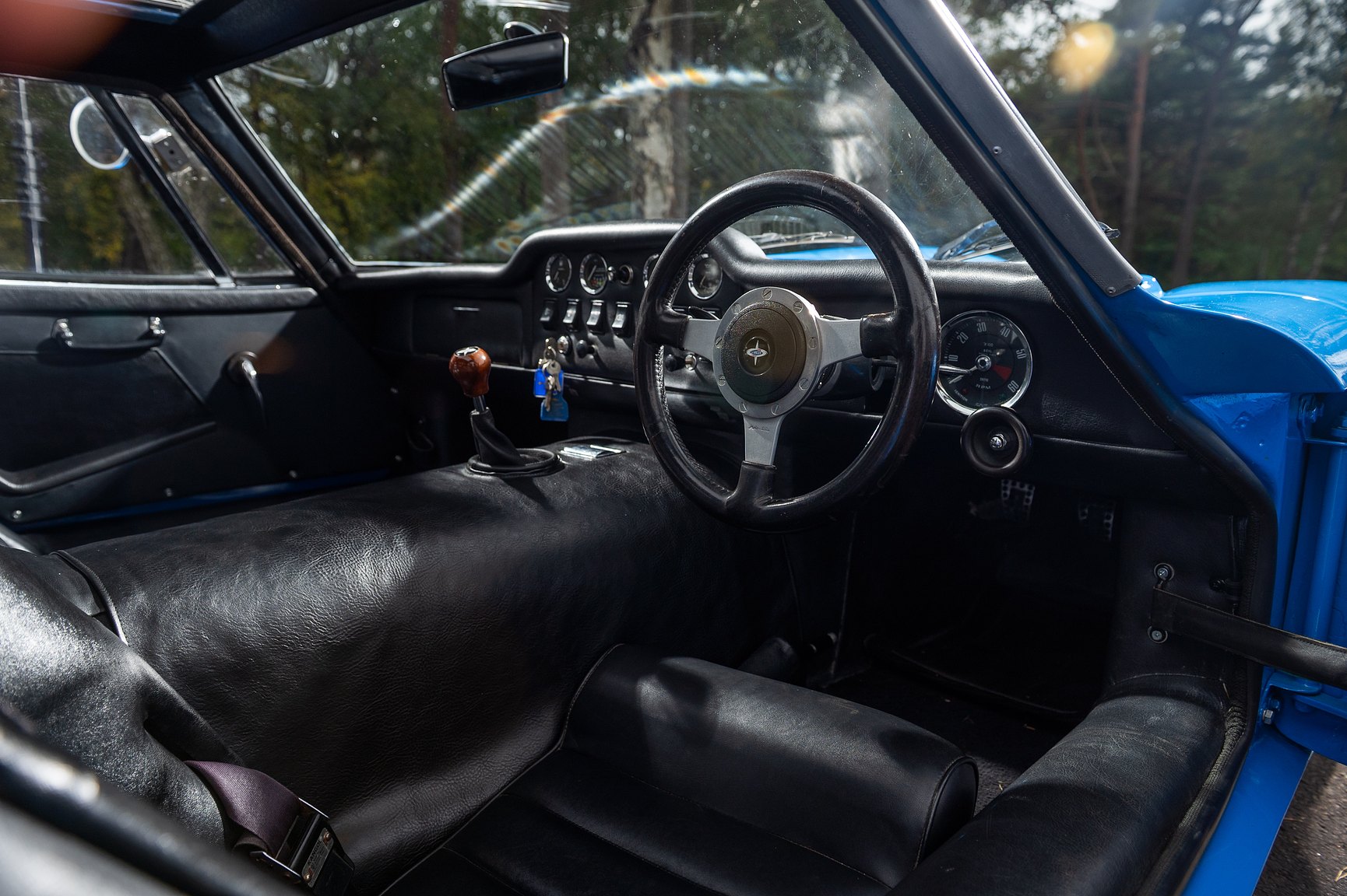Innenraumfoto von 1969 Marcos 3000 GT