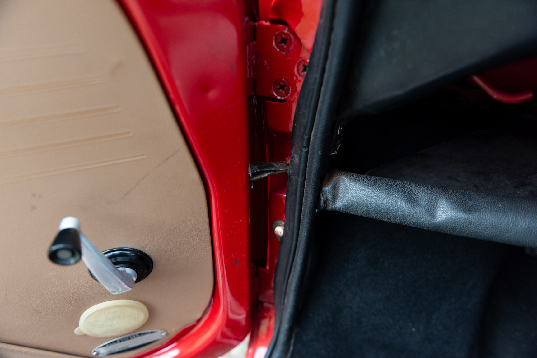 Interiörbild 1968 Fiat 600D