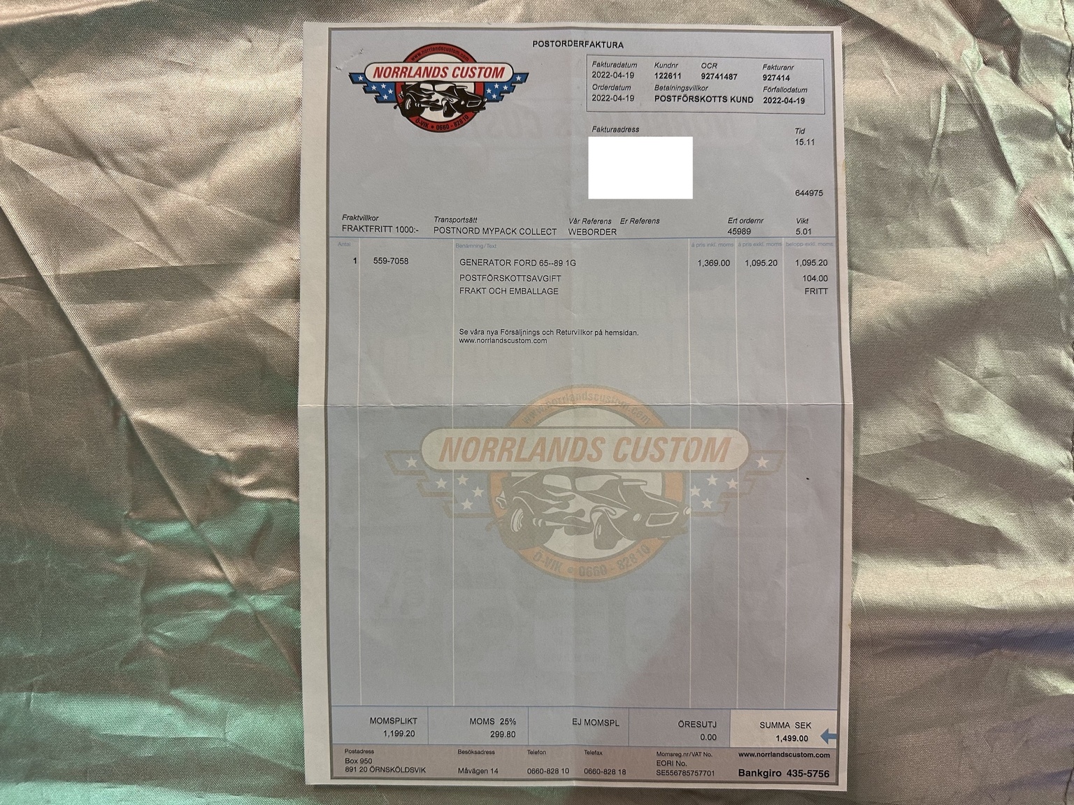 Documentation for 1965 Ford Mustang 289 Fastback (8)