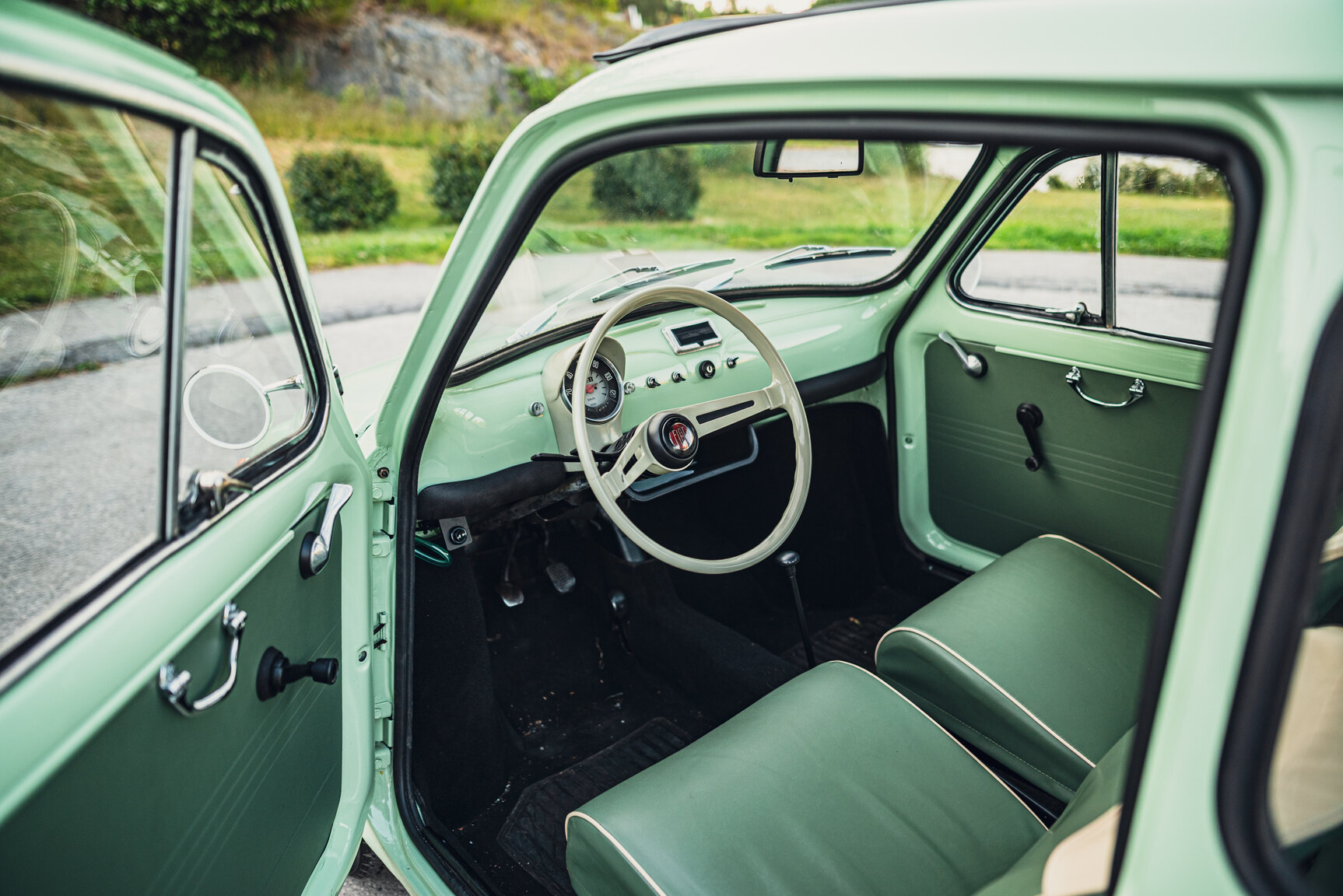 Interior image of 1967 Fiat 500 "No Reserve Auction"