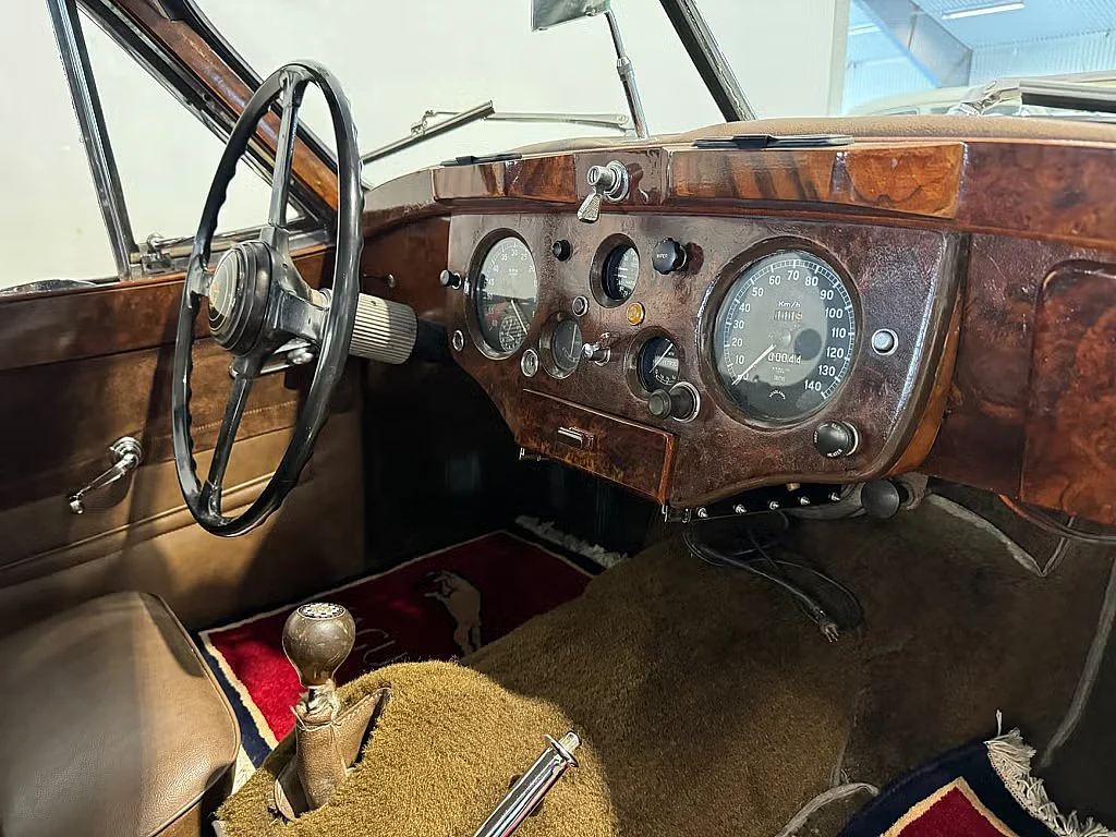 Interiörbild 1956 Jaguar  XK140 3.4 Coupé (1)