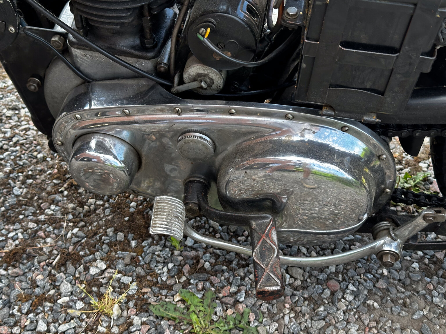 Image of 1943 BSA 500 mechanics