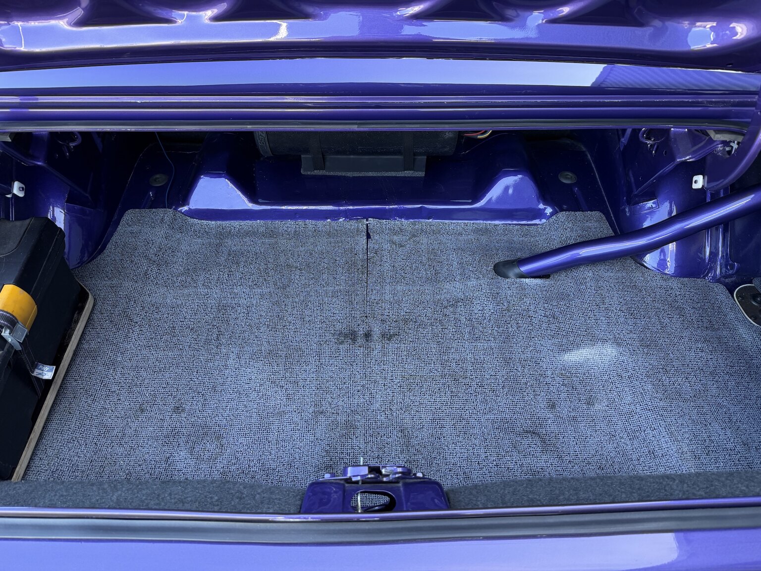 Interiörbild 1970 Dodge Challenger T/A 440 cui