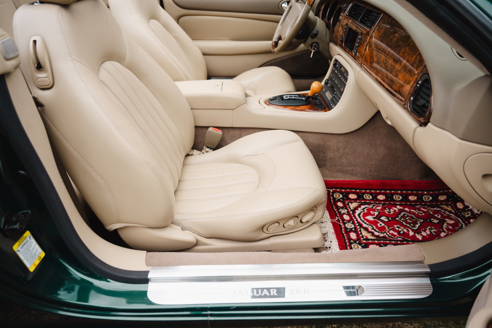Interiörbild 2003 Jaguar XK8 Cabriolet