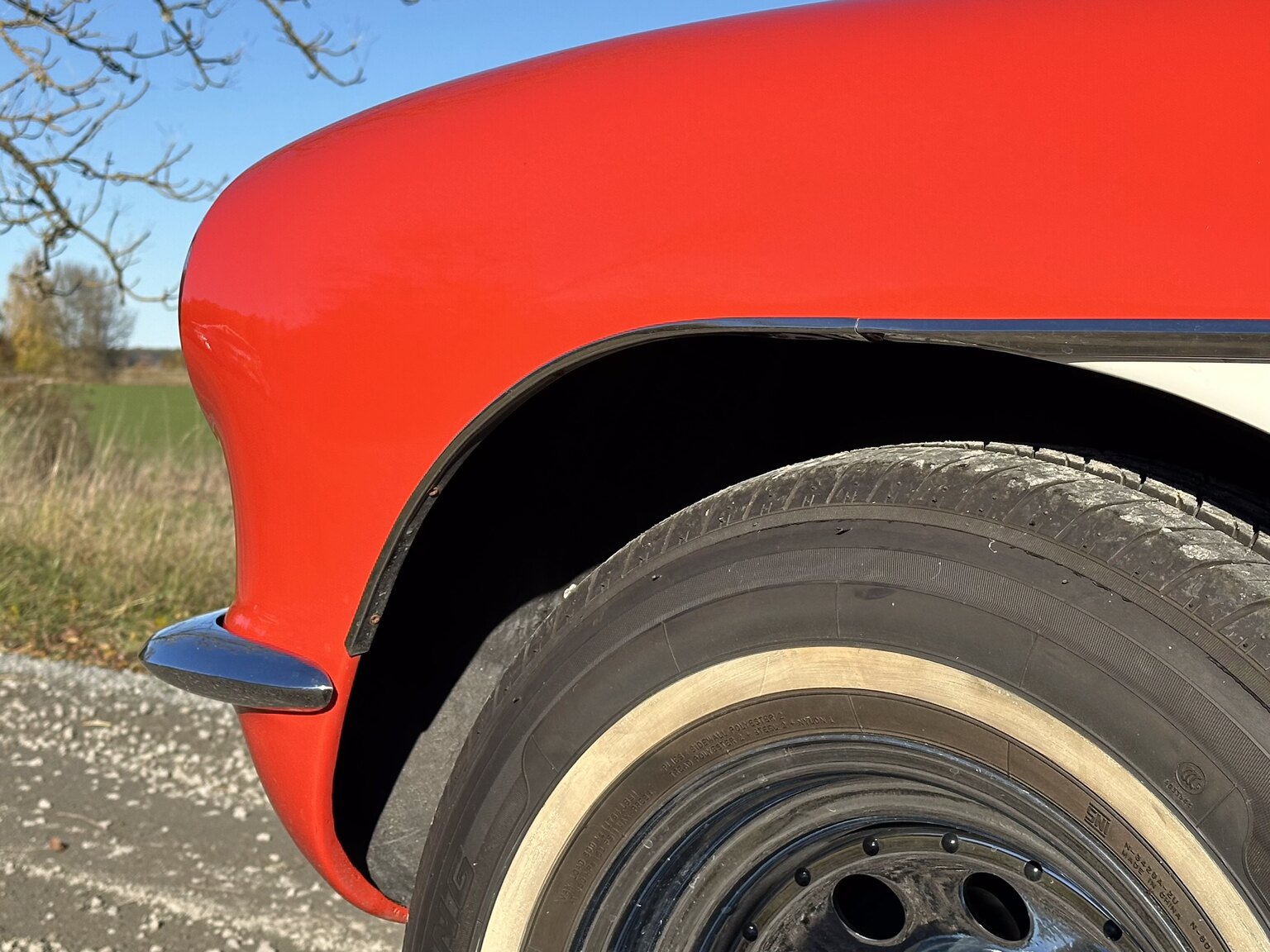 Exteriörbild på 1956 Chevrolet Corvette 