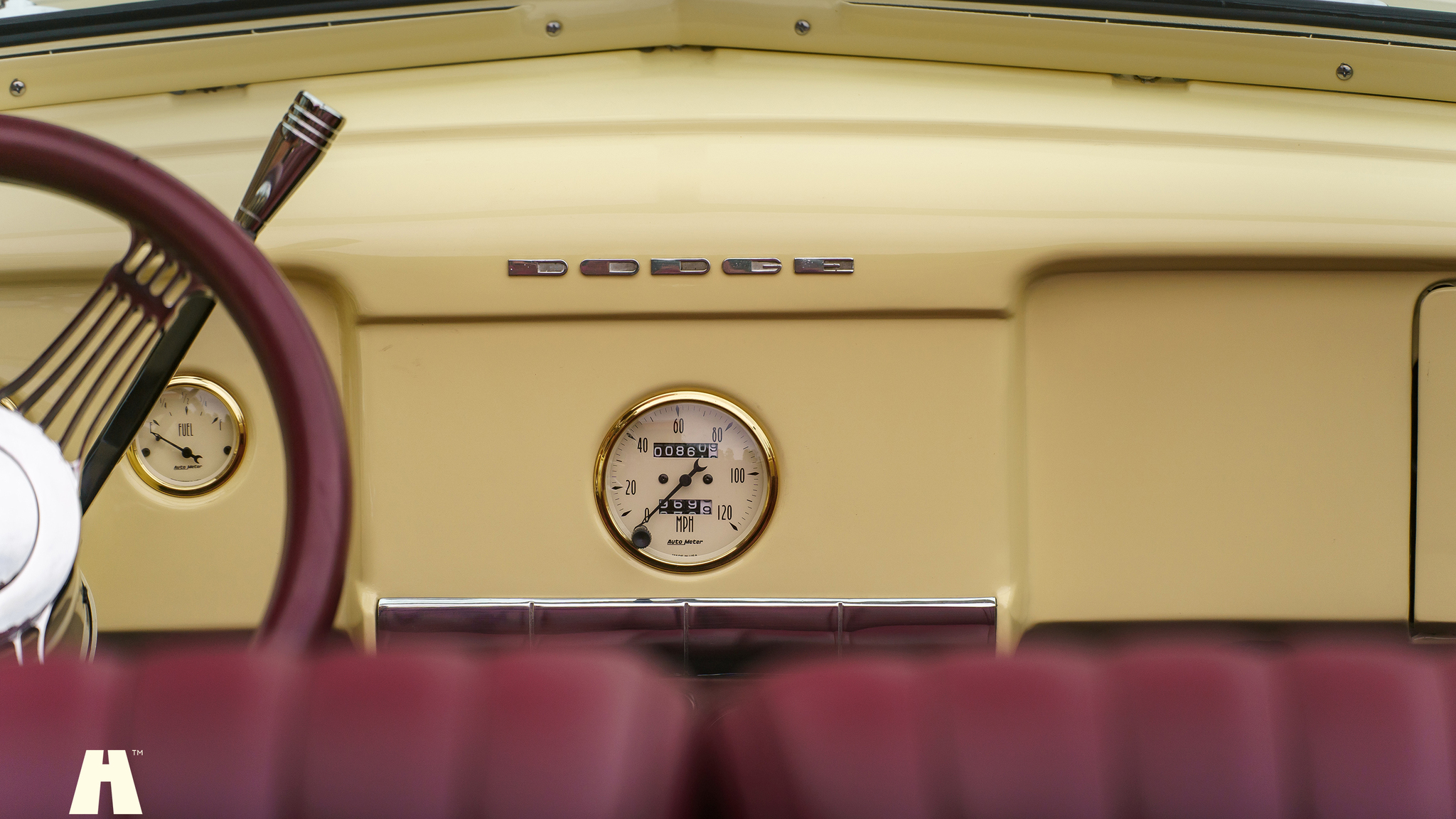 Innenraumfoto von 1950 Dodge Wayfarer Convertible Custom