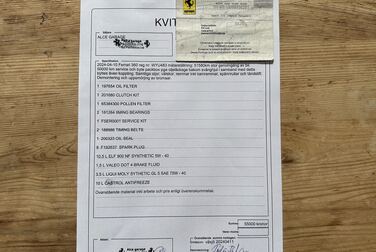 Documentation for 2001 Ferrari 360 Modena V8 Manual