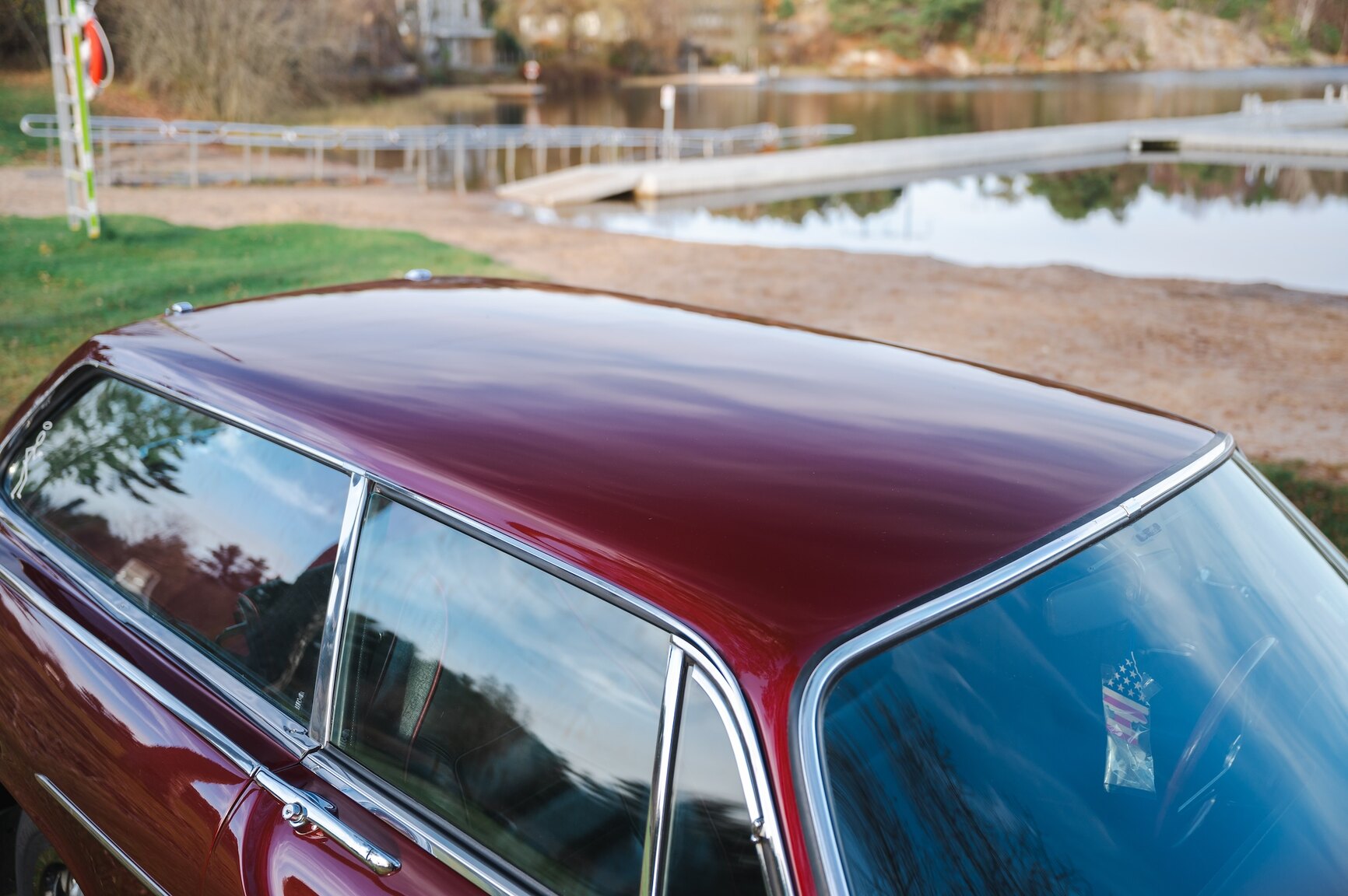 Exteriörbild på 1972 Volvo 1800 ES
