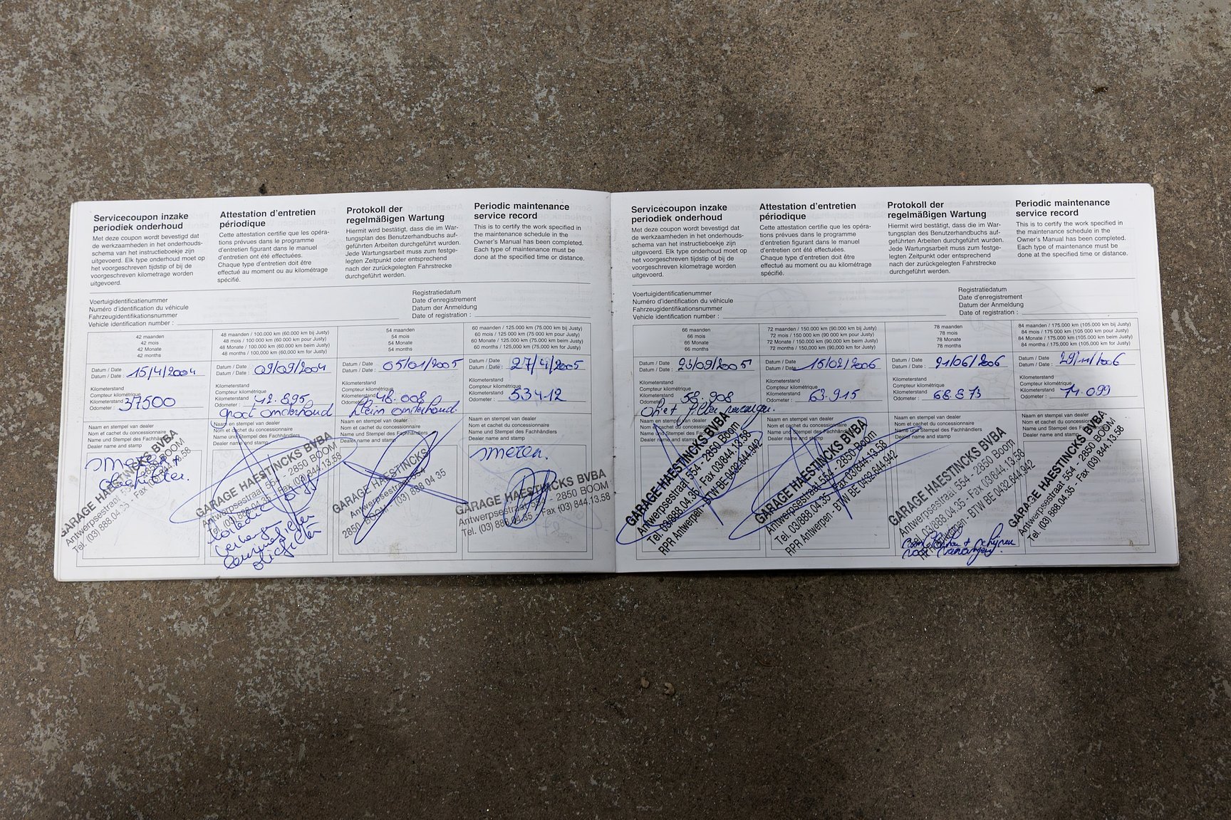 Dokumentation för 2001 Subaru Impreza 2.0 WRX Turbo 4WD