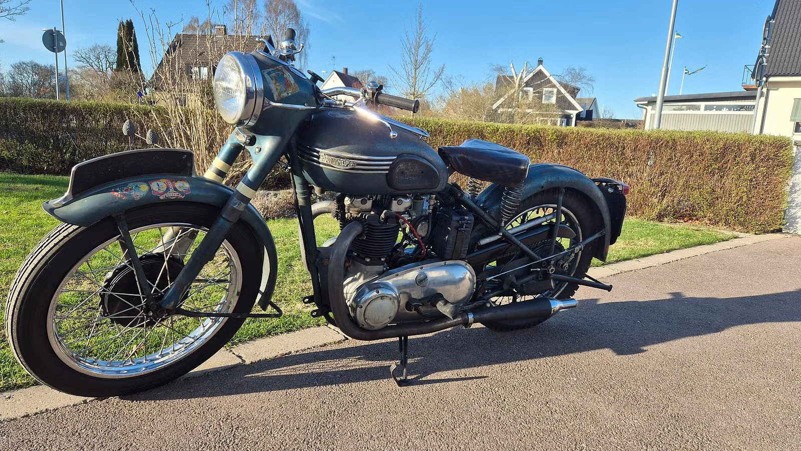 Aussenfoto 1954 Triumph Thunderbird 6T (5)