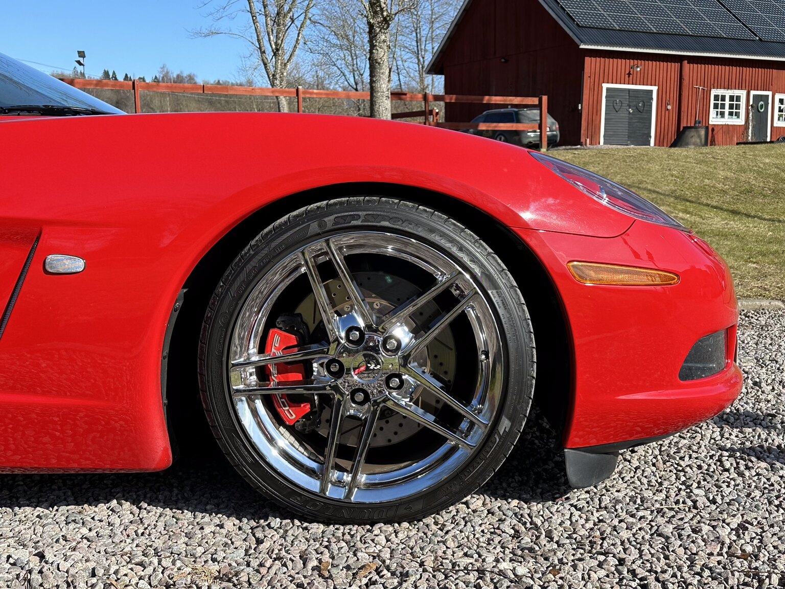 Exteriörbild på 2005 Corvette C6 Z51 Cabriolet