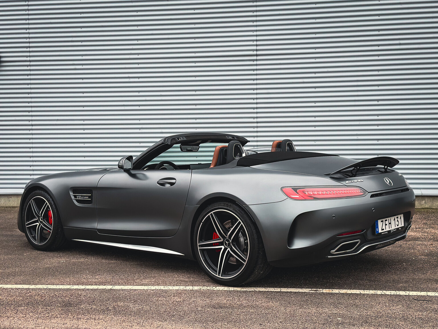 Exterior image of 2018 Mercedes Benz AMG GT C (43)