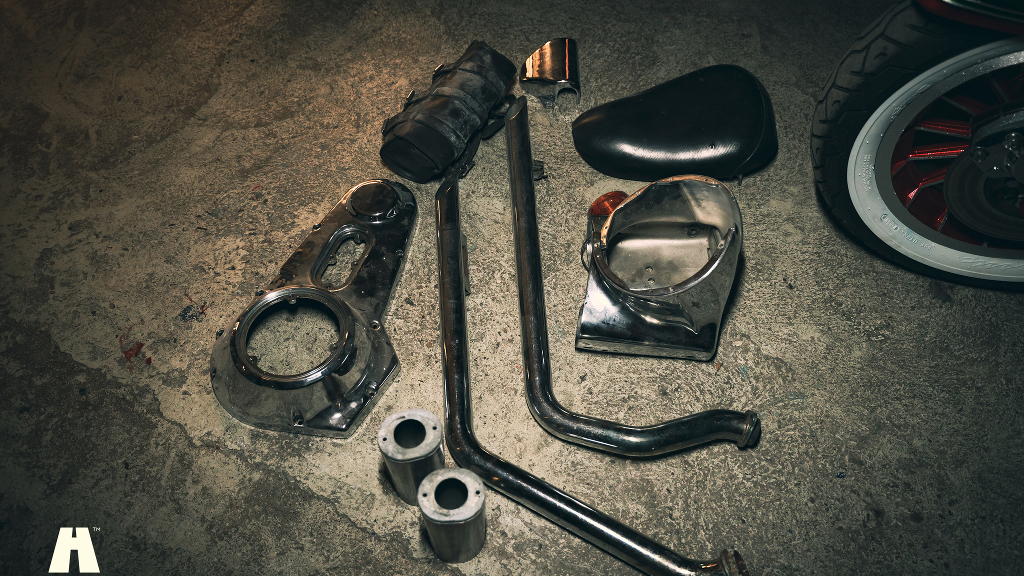 Image of 1978 Harley Davidson FLH (28) mechanics