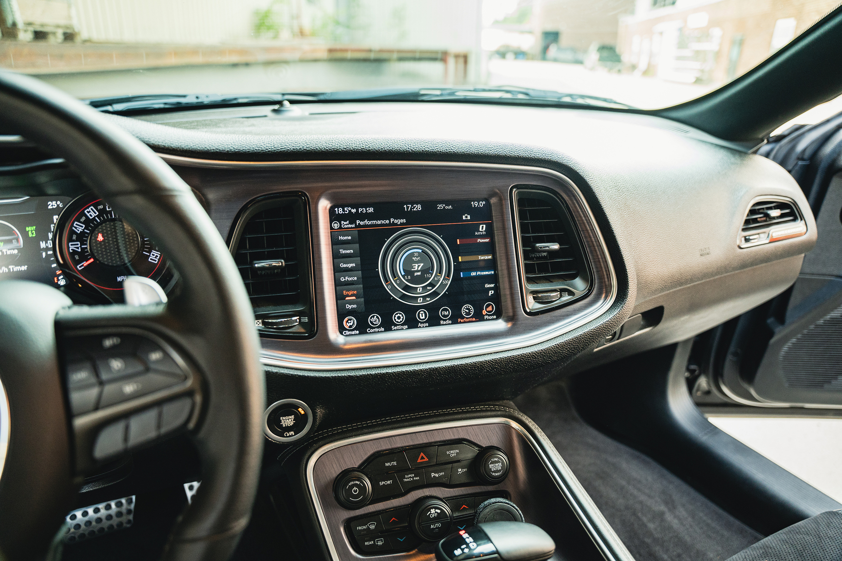 Interior image of 2018 Dodge Challenger Wide Body