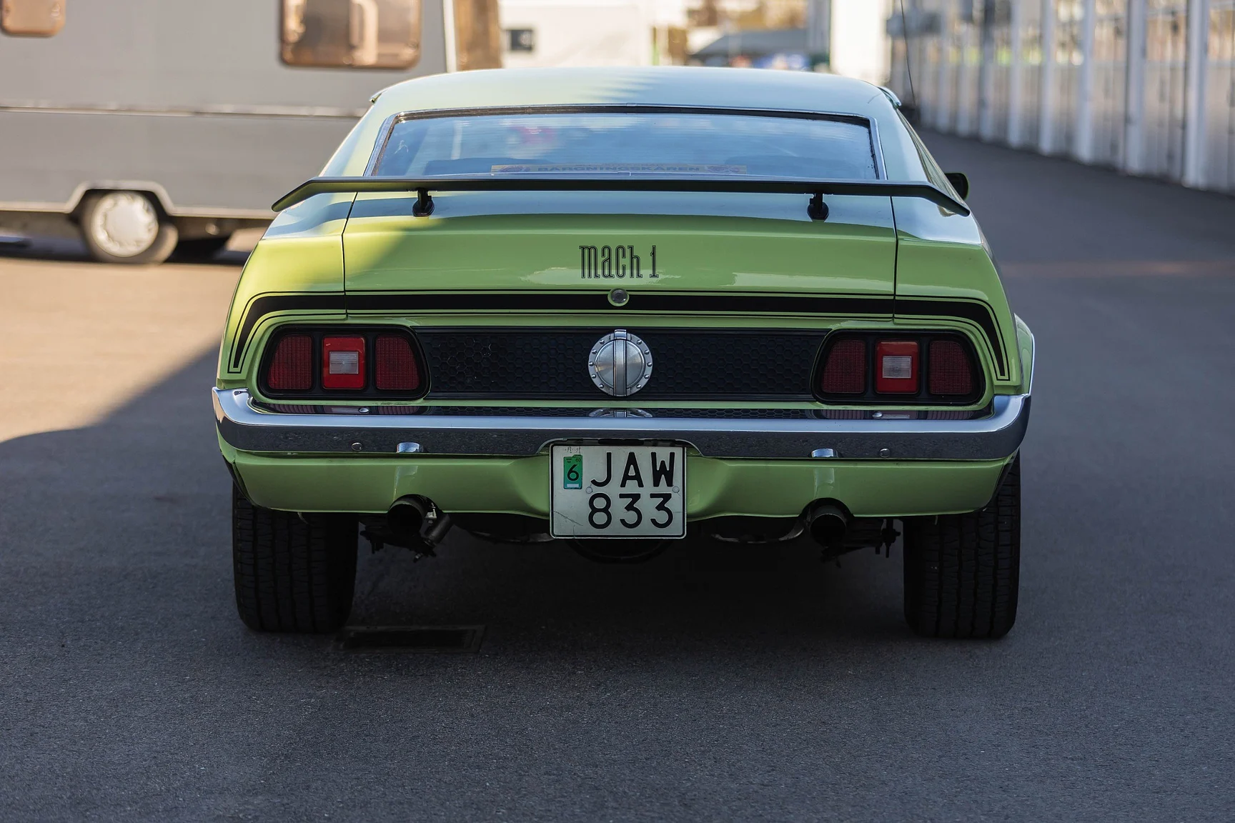 Aussenfoto 1971 Ford Mustang Mach 1 351cui (8)
