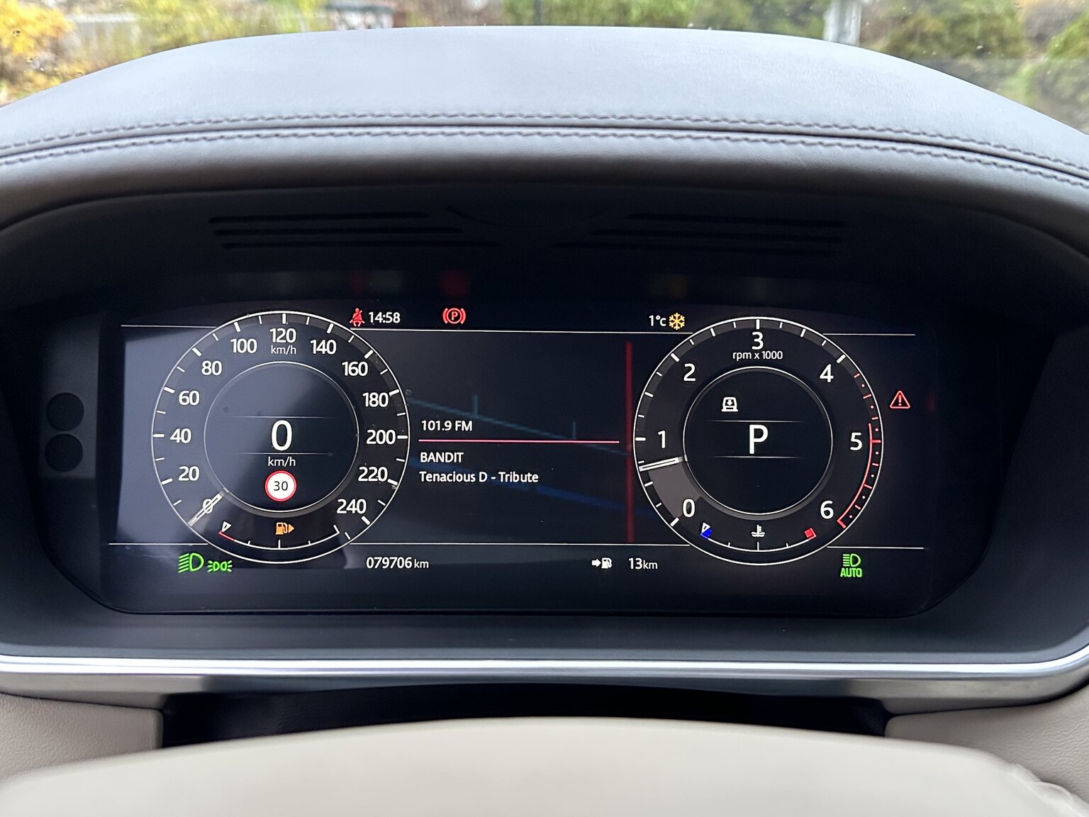 Interiörbild 2019 Range Rover Vouge Autobiography SDV8