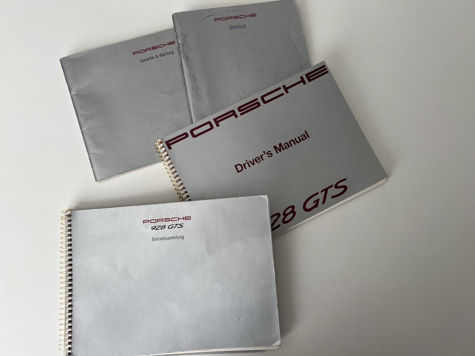 Dokumentation för 1993 Porsche 928 GTS