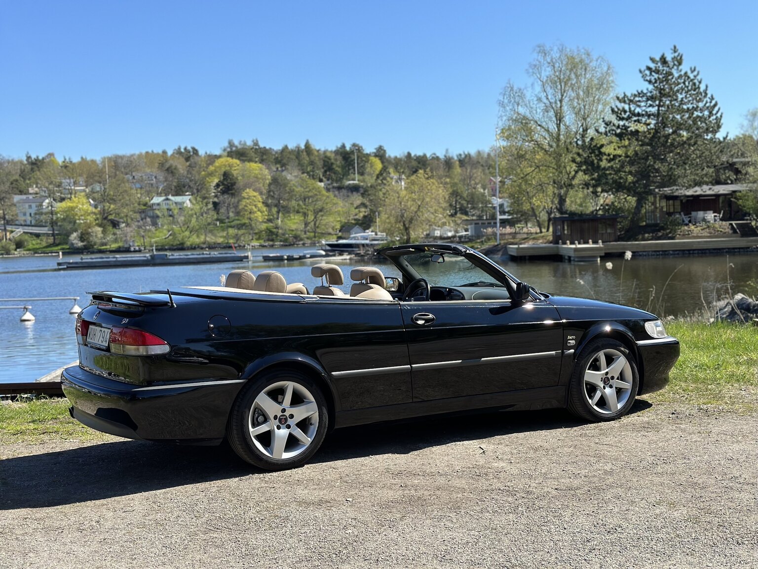 Exterior image of 2003 SAAB 9-3 Aero Turbo Cabriolet