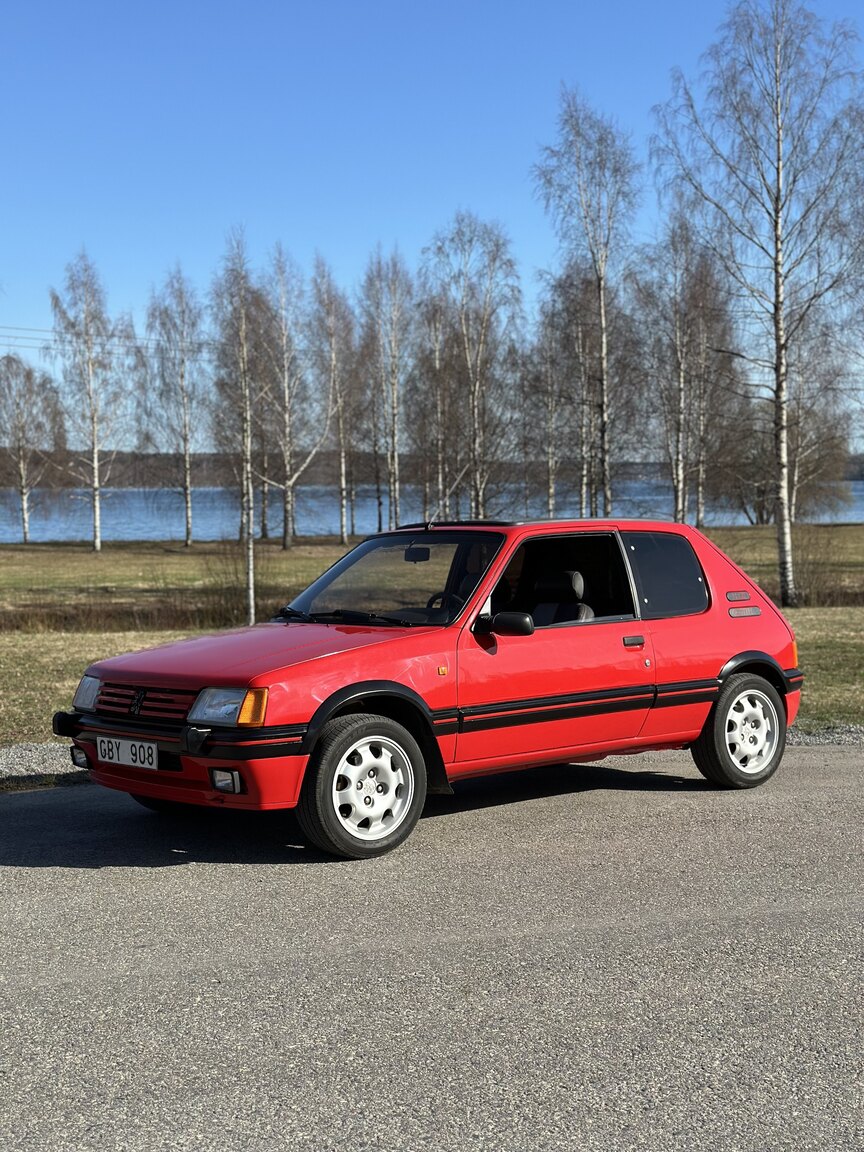Exterior image of 1989 Peugeot 205 GTI