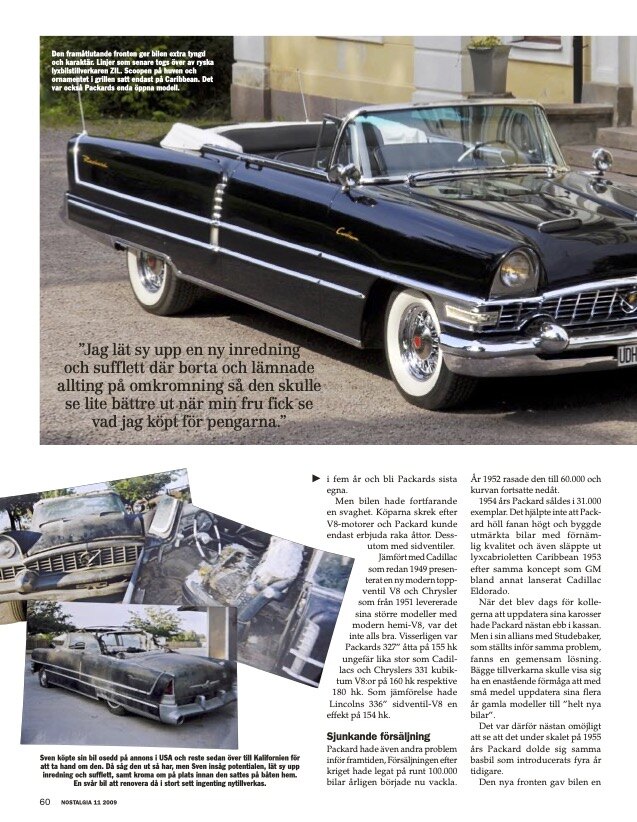 Dokumentation, 1955 Packard Caribbean Cabriolet  (9)