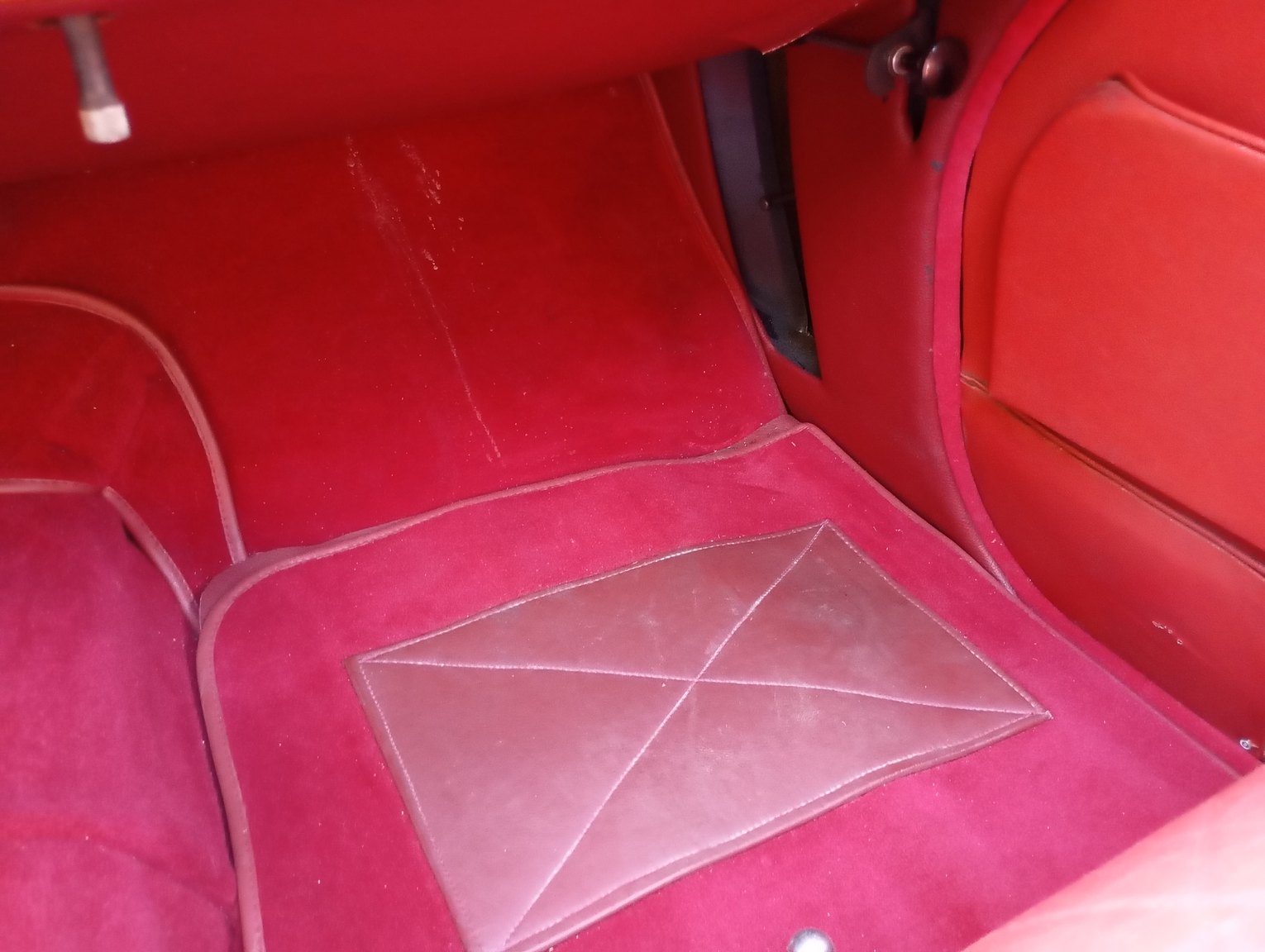 Interior image of 1954 Jaguar Mark VII