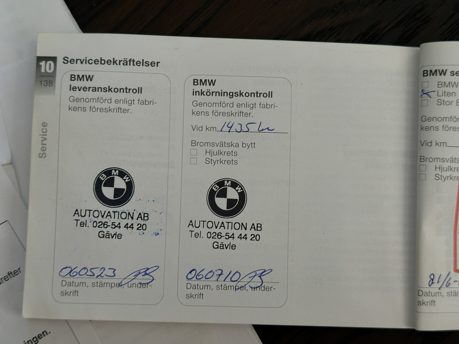 Dokumentation för 2006 BMW K 1200 GT 