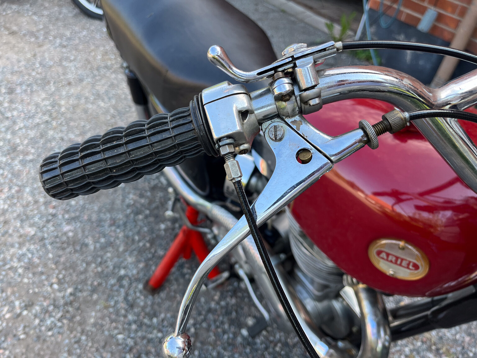Exteriörbild på 1954 Ariel HS 500