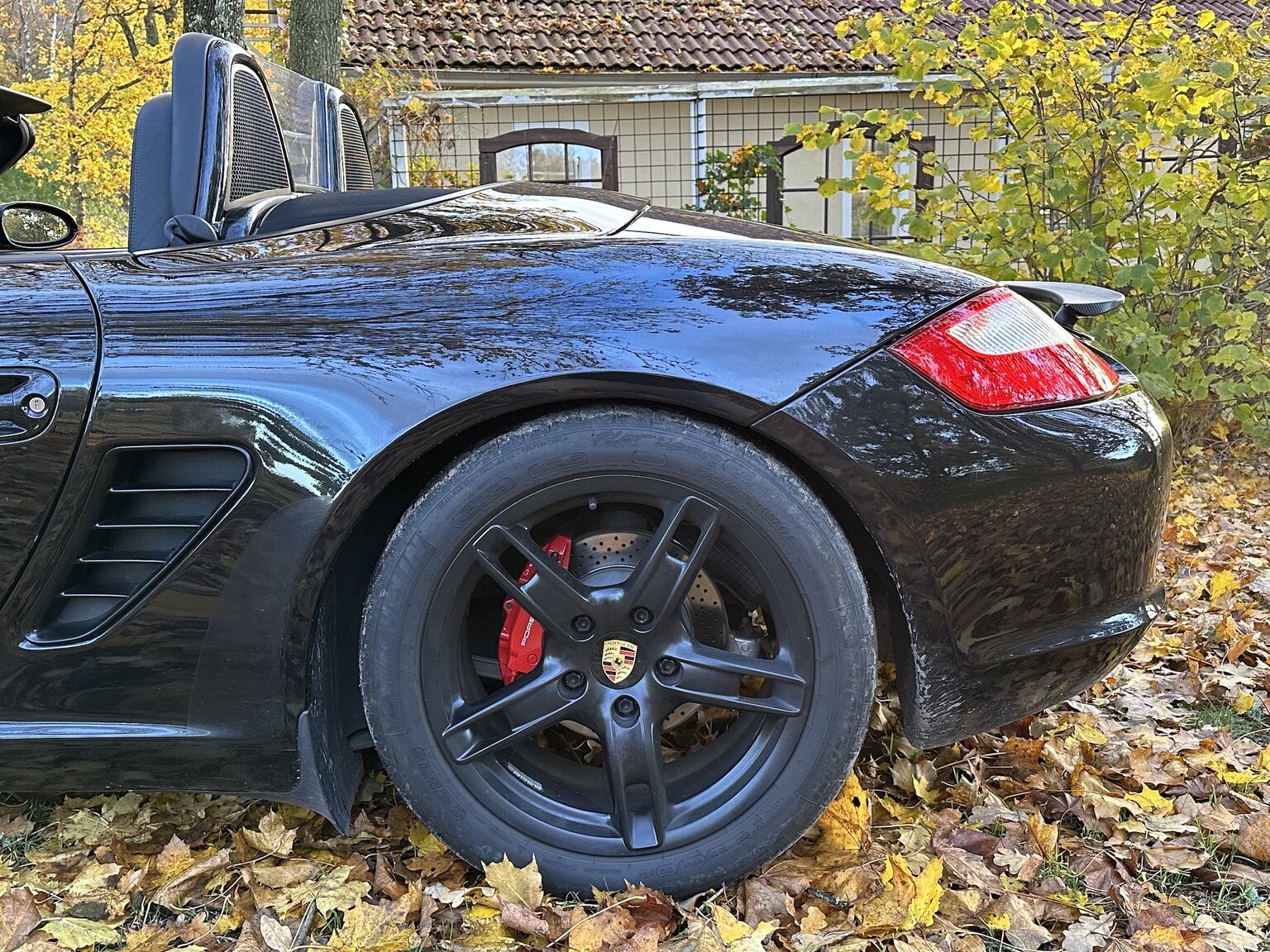 Exteriörbild på 2005 Porsche Boxster S